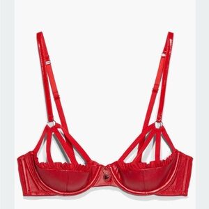 Savage X Fenty Fiery Red Bra
